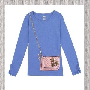 Girls Aeropostale long sleeve fashion top with 3D